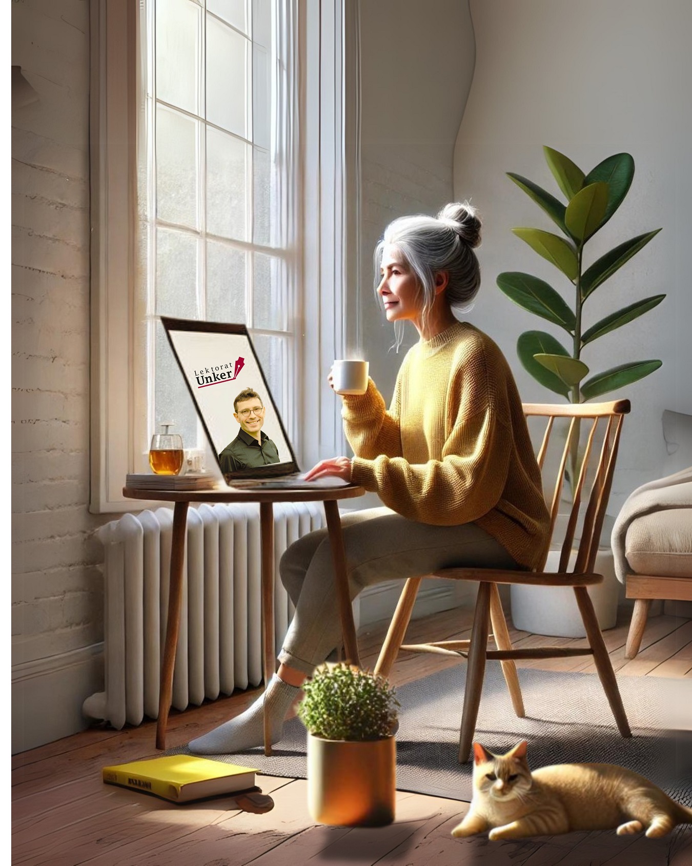 Als freie Lektorin maximal flexibel Geld verdienen: Lektorat Unker hilft dir dabei.